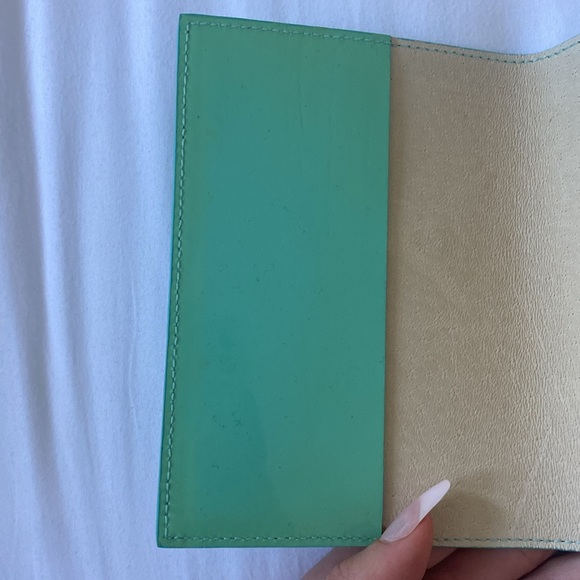 Tiffany & Co. Vintage Tiffany Blue Patent Leather Passport Cover - Picture 4 of 7